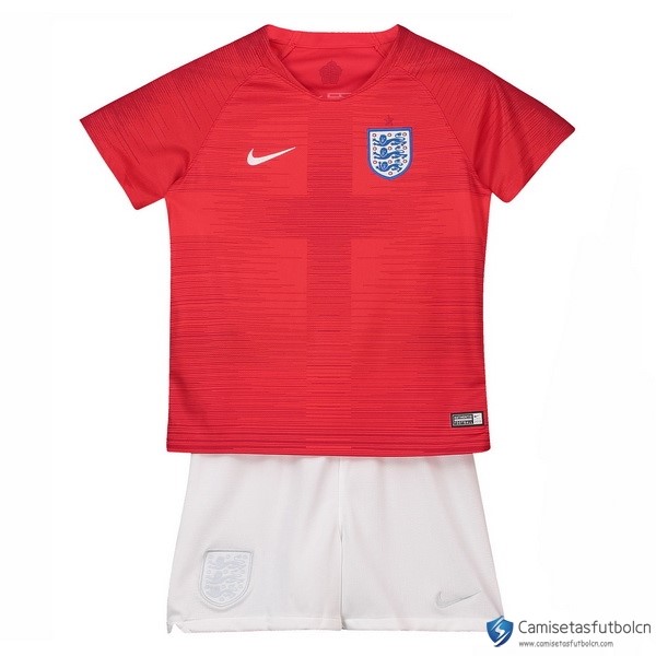 Camiseta Seleccion Inglaterra Segunda equipo Niños 2018 Rojo
